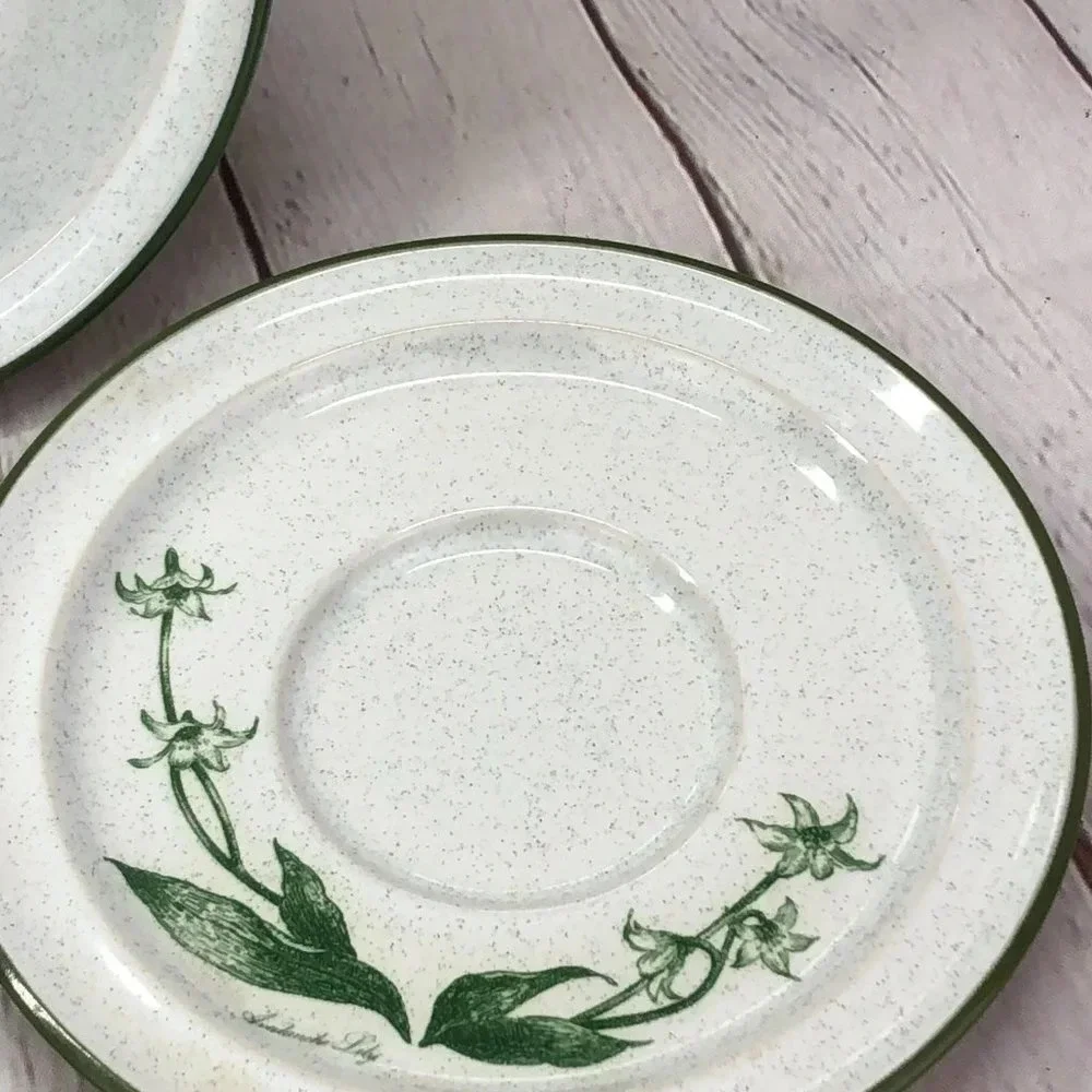 vintage Mountain Flowers Green by NORITAKE bundle choice of bowl or plate